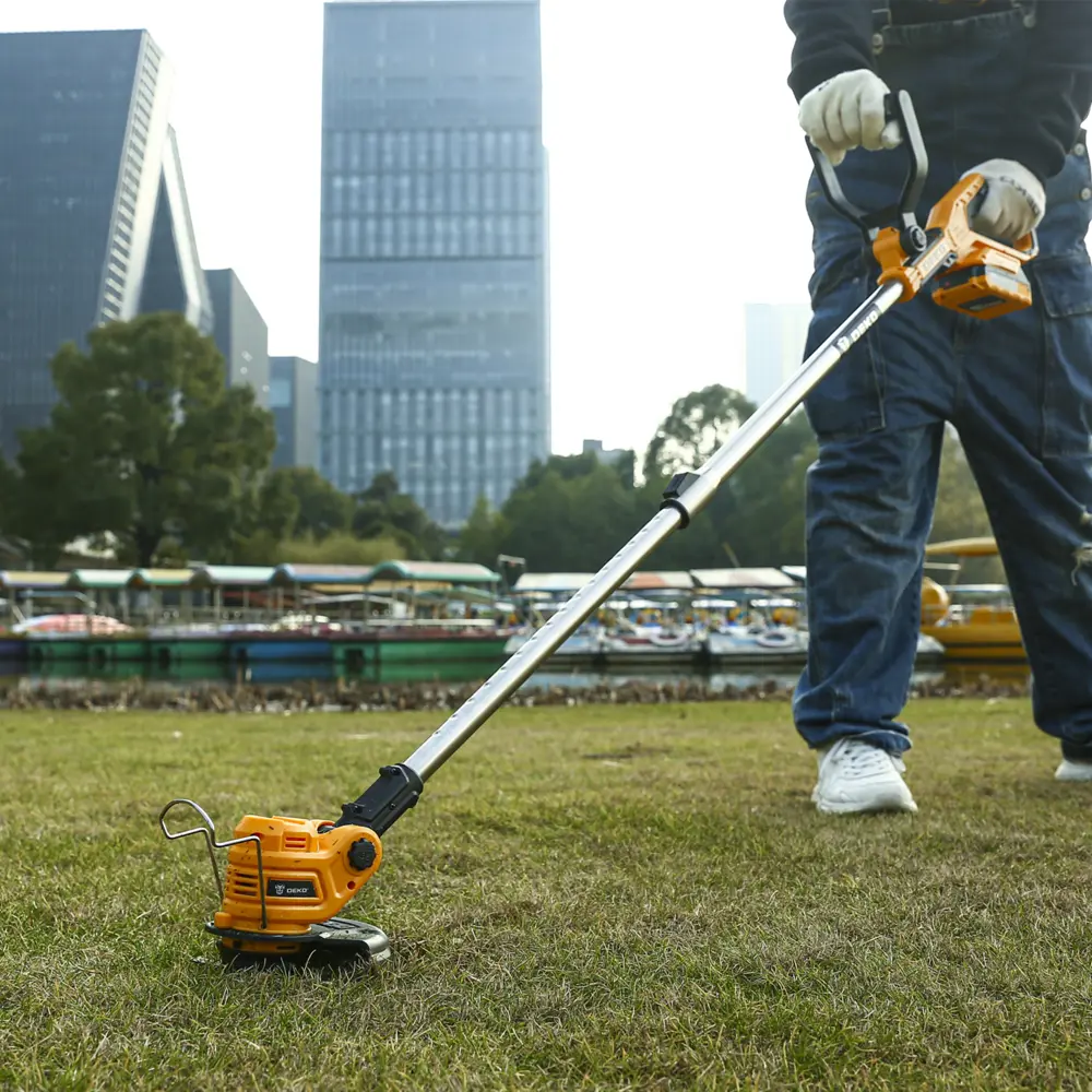 Триммер аккумуляторный Deko DKTR21 20 В 1x1.5 Ач АКБ и ЗУ входит в комплект STLM-2128559 - Вид №4