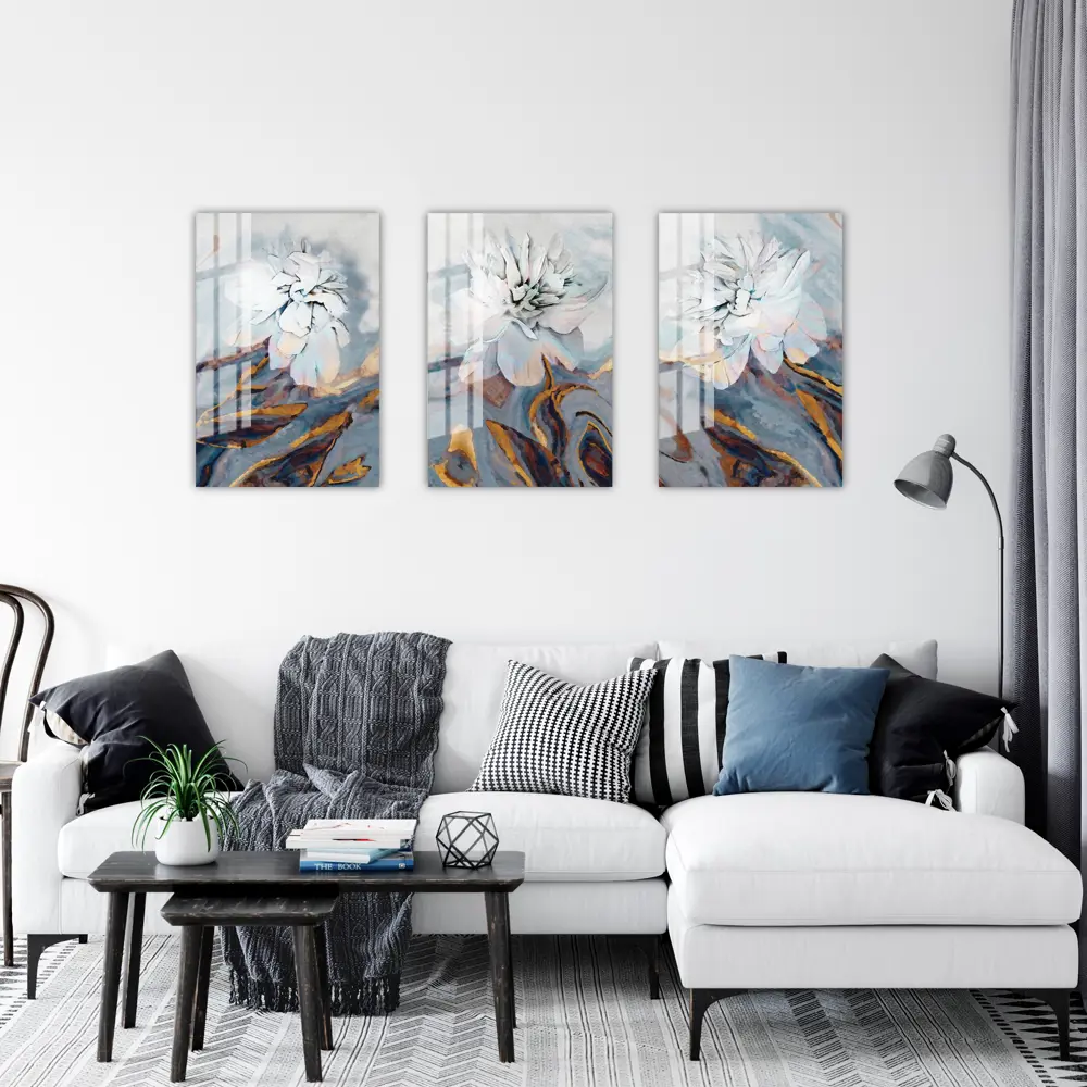 Картина на стекле «Альба 3» 40x60 см 84531452 STLM-2038474 ARTABOSKO  - Вид №5
