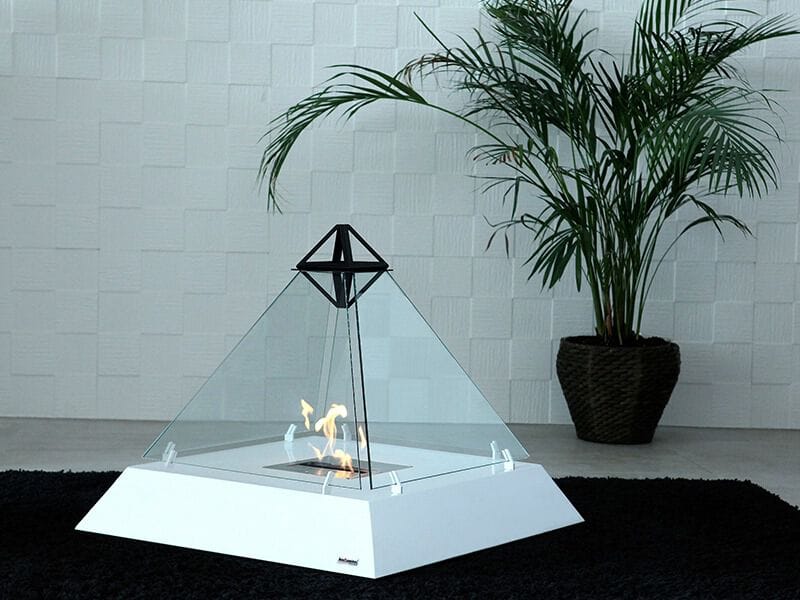 Отдельно стоящий камин из биоэтанола с панорамным стеклом bioKamino LOUVRE ARCH-00078441 - Вид №6