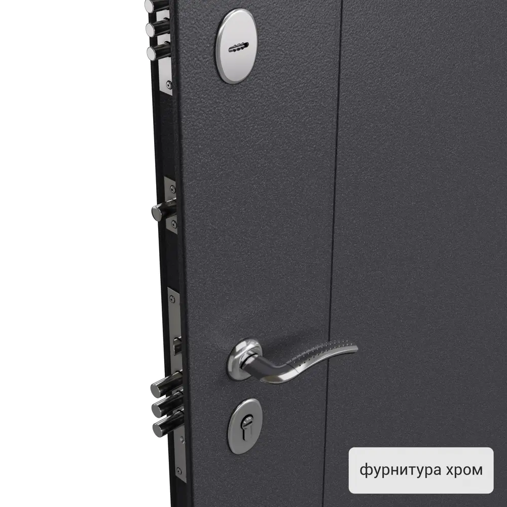 Дверь входная металлическая Страйд, 950 мм, левая, цвет пьемонт TOREX STLM-2143878 - Вид №1