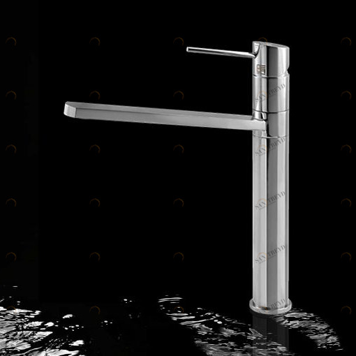 Смеситель однорычажный 7MLOA001 Geda Nextage Lato с высоким поворотным изливом