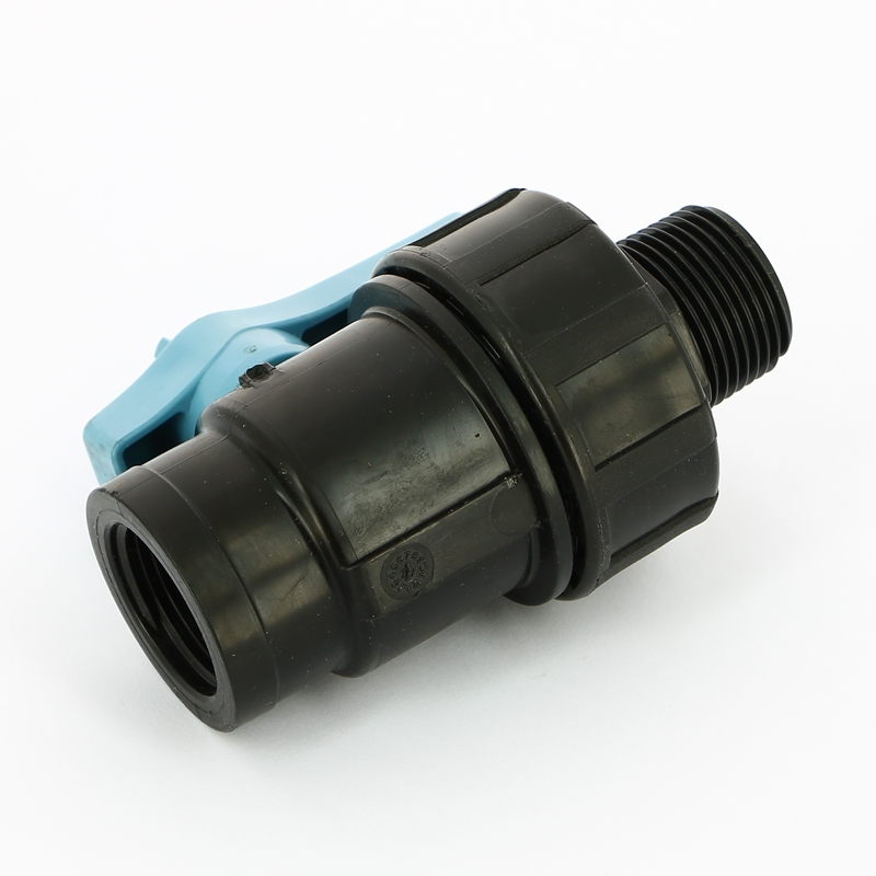 Кран НВ Unidelta 1" для труб ПНД полипропилен PP-B 1075004004001 - Вид №2