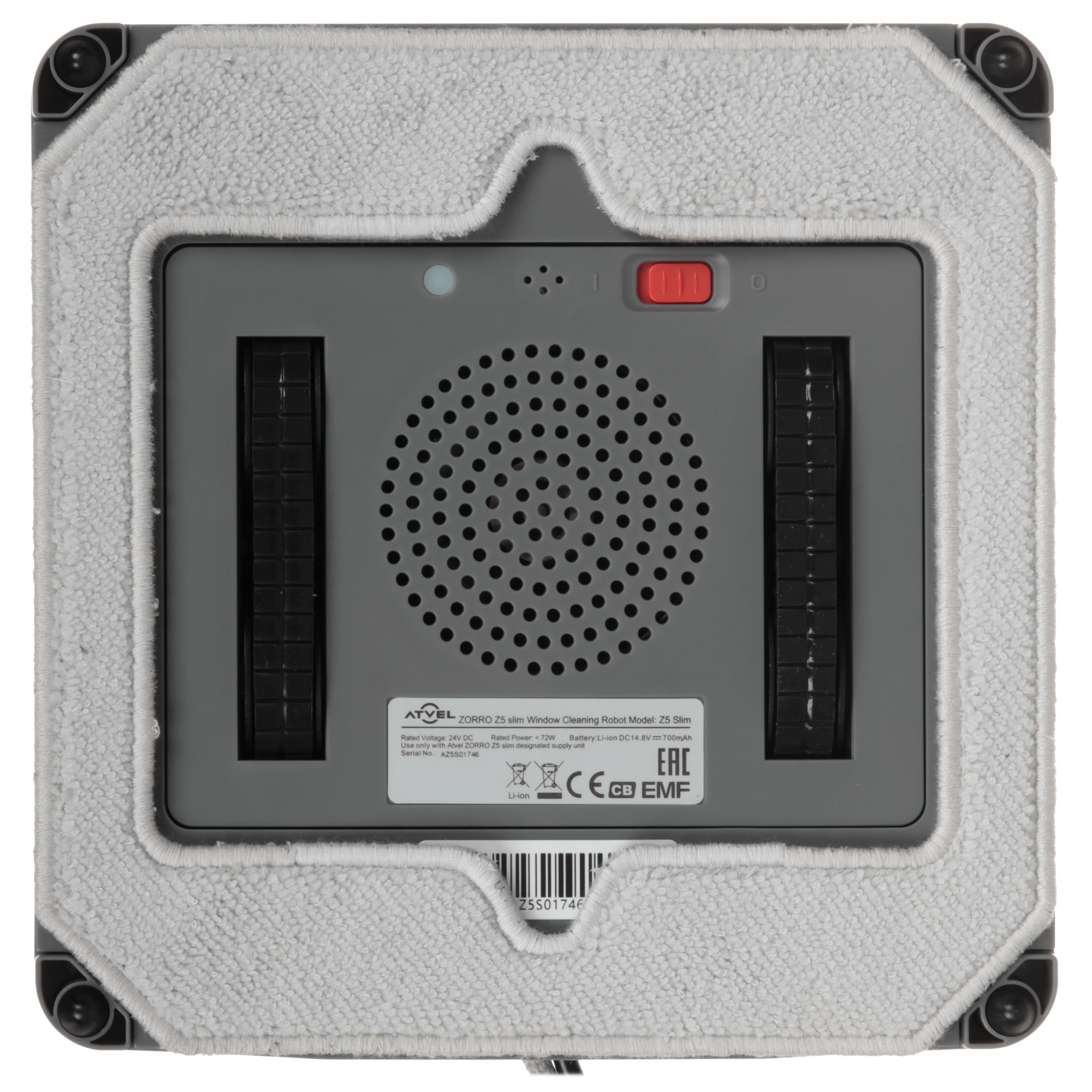 9167982 Робот-мойщик окон Atvel Zorro Z5 Slim серый STDN-0013956 - Вид №3