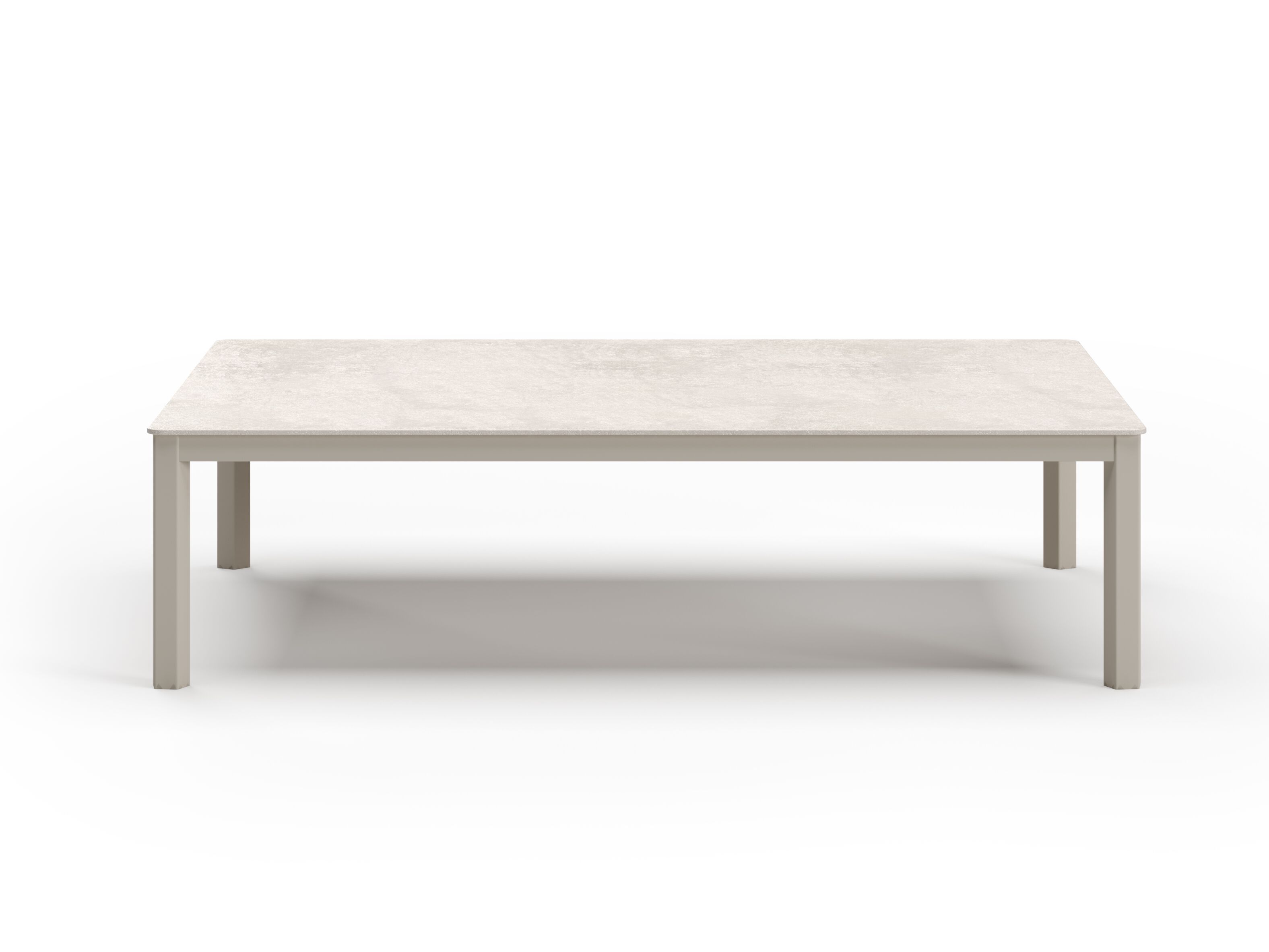 Алюминиевый низкий прямоугольный садовый столик SNOC Éclat ARCH-00050871 - Вид №1