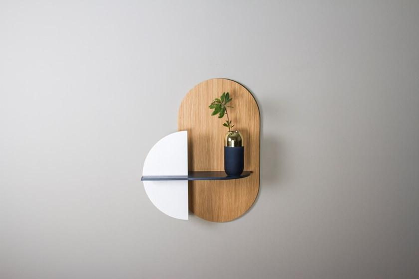 Woodendot Деревянная полка со скрытым вещевым ящиком sun-id-1386360 - Вид №2