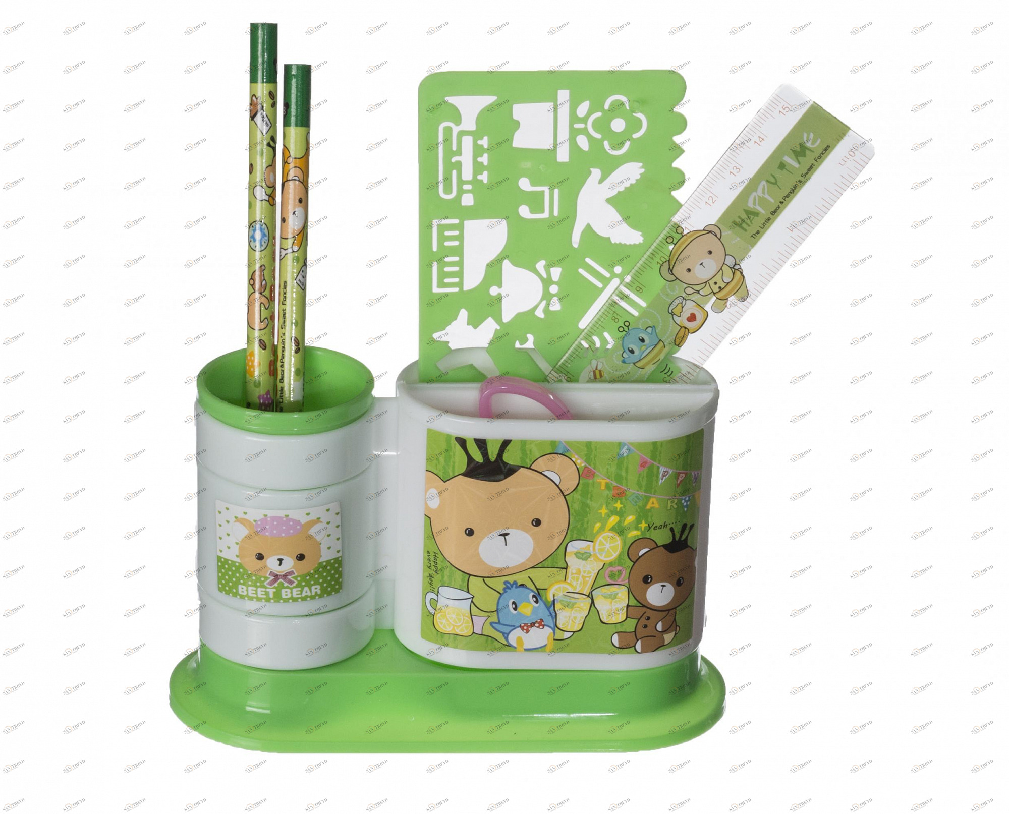 Подарочный набор канцтоваров зеленый MEALUX EVO  261297 Зеленый Santreyd 