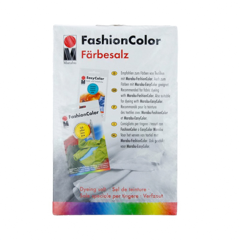 174000000 _Fashion Color соль для окрашивания ткани 1000 г в стиральной машине Marabu 