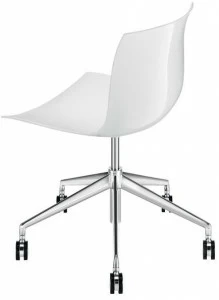 arper Вращающееся кресло с 5 спицами Catifa 53