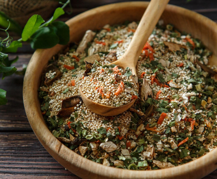 5338 Киноа с белыми грибами Вкусляндия 