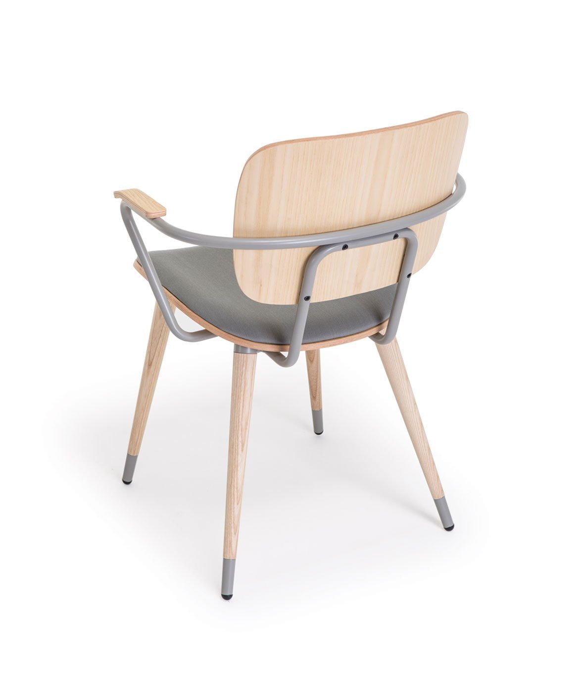 Стул из ясеня с подлокотниками Vergés ABC ARCH-00040193 - Вид №1