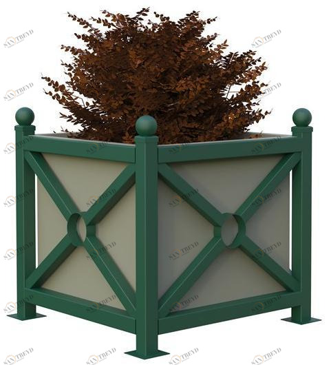 Lazzari Кашпо для общественных мест из стали sun-id-1448465