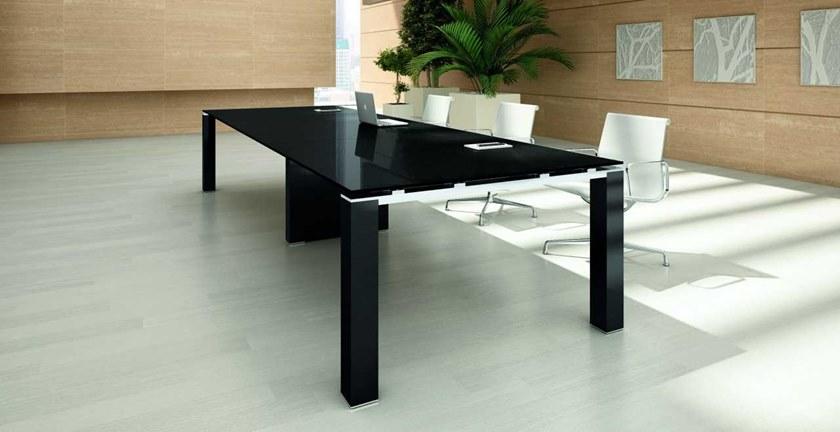 Bralco Прямоугольный стол для совещаний с системой управления кабелями Jet evo sun-id-1367186 - Вид №1