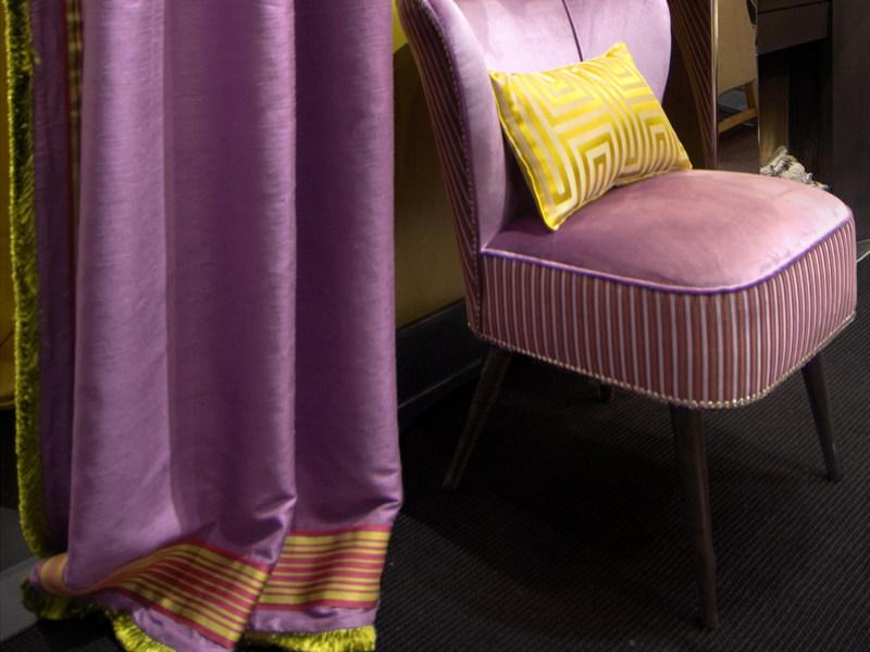 Dedar Однотонная шелковая ткань sun-id-1353085 - Вид №1