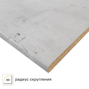 Столешница KONSENSA Фристайл 80x240x2.5 см ДСП цвет серый 89452035 STLM-2040021