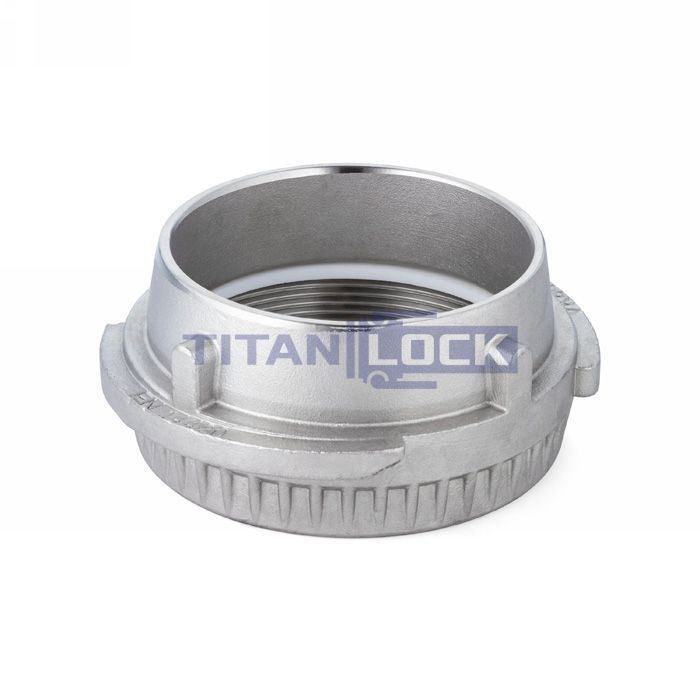 Соединение TankWagen, штуцер (папа), нерж. сталь, TLVK80SS TITAN LOCK  - Вид №1