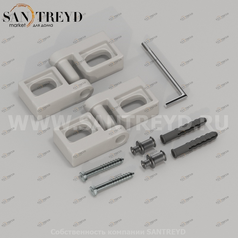 FI034 Комплект винтов для напольных унитазов и биде см Globo ACCESSORIES Италия Ceramica Globo