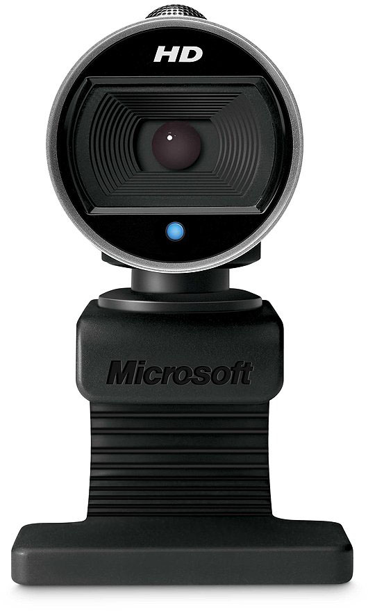 H5D-00015 webcam lifecam cinema, usb 2.0, 1280*720, 5mpix foto, автофокус, mic, black/silver retail Microsoft Santreyd  - Вид №1