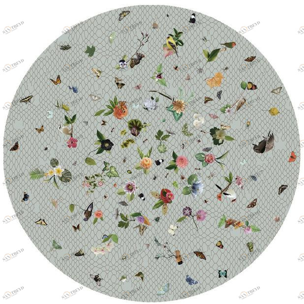 moooi Круглый цветочный ковер Signatures sun-id-1347499