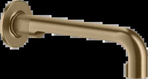 Носик для умывальника 58100 726 Gessi Inciso ТЕПЛАЯ БРОНЗА BR. PVD