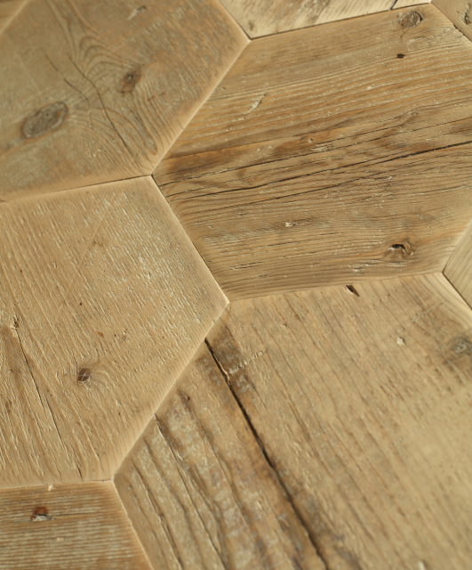 Es1 Tifernoit Старая пихта ботато из досок для строительных лесов Parquet - Вид №2