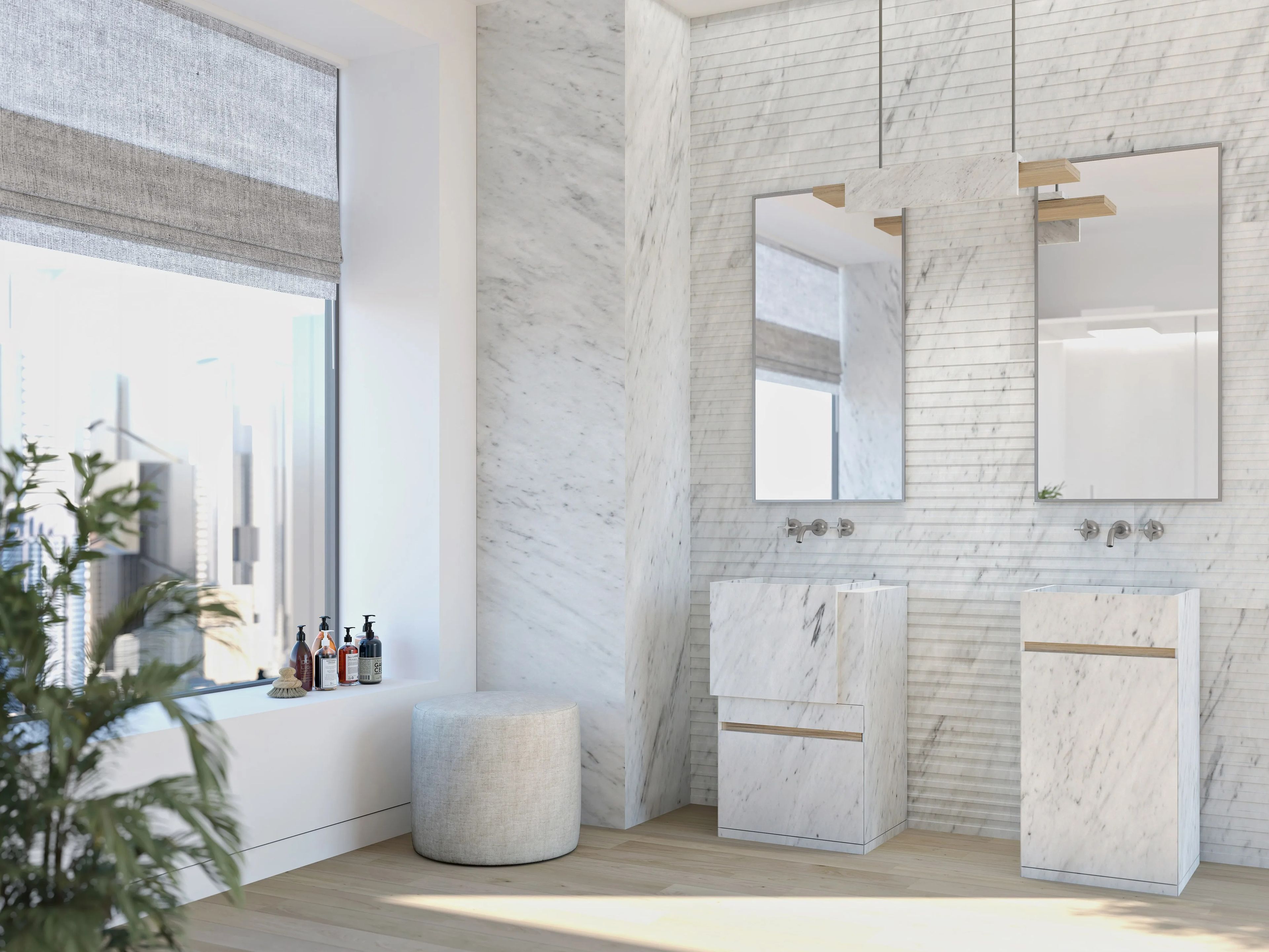 Прямоугольная ванна из натурального камня Davani Parallel ARCH-00009975 - Вид №2