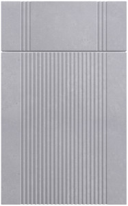 Фасады для кухни Модерн Фрезеровка «Риффель» Гравий №296