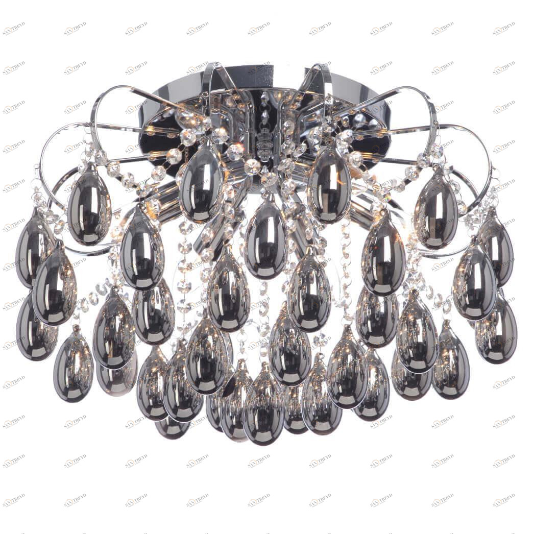 Люстра потолочная серебристая Vitaluce V5331/6PL VITALUCE ДИЗАЙНЕРСКИЕ 00-3888739 Хром 