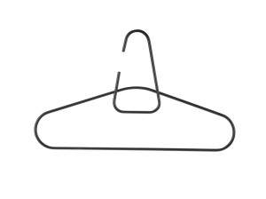 Стальная вешалка с порошковым покрытием