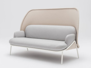 Диван с высокой спинкой