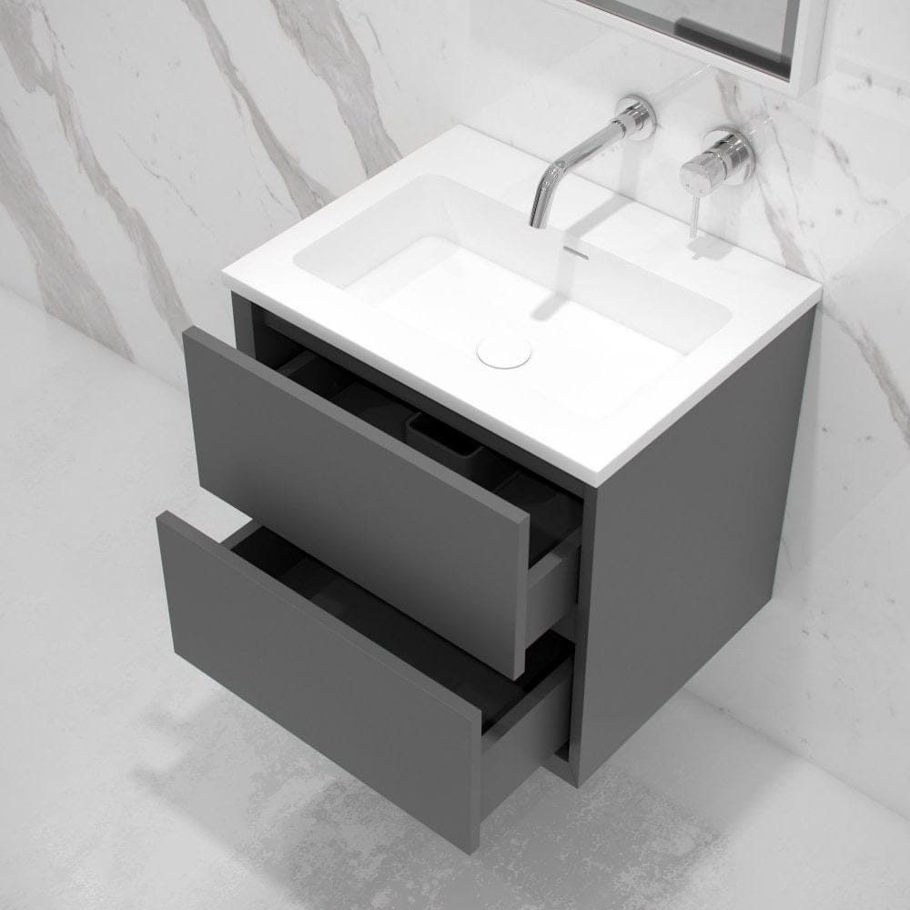 Умывальник из смолы с ящиками со встроенной раковиной LUSSO Volini ARCH-00023160 - Вид №5