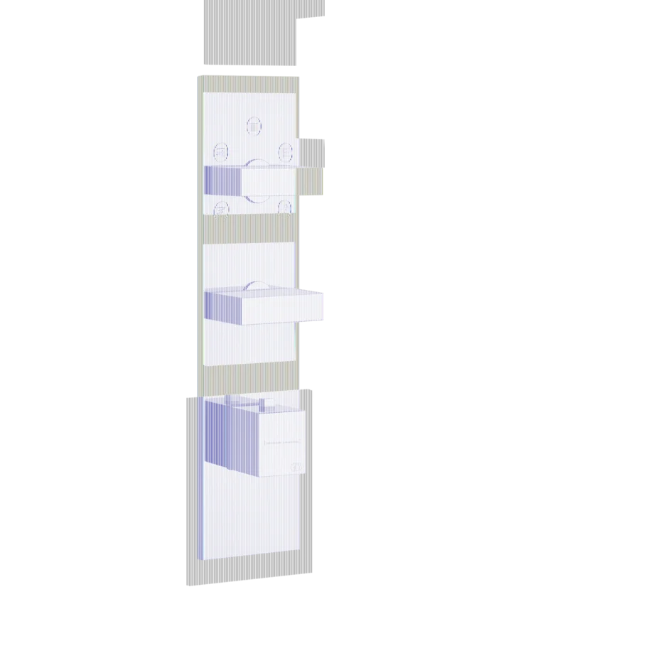 Смеситель для душа 43032 710 Gessi Inverso ЛАТУНЬ PVD 43032710