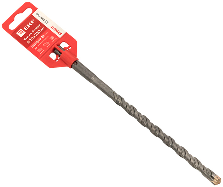 90283183 Бур по бетону SDS-plus Expert db-10-210-4x4, 10х210 мм STLM-0167638 EKF