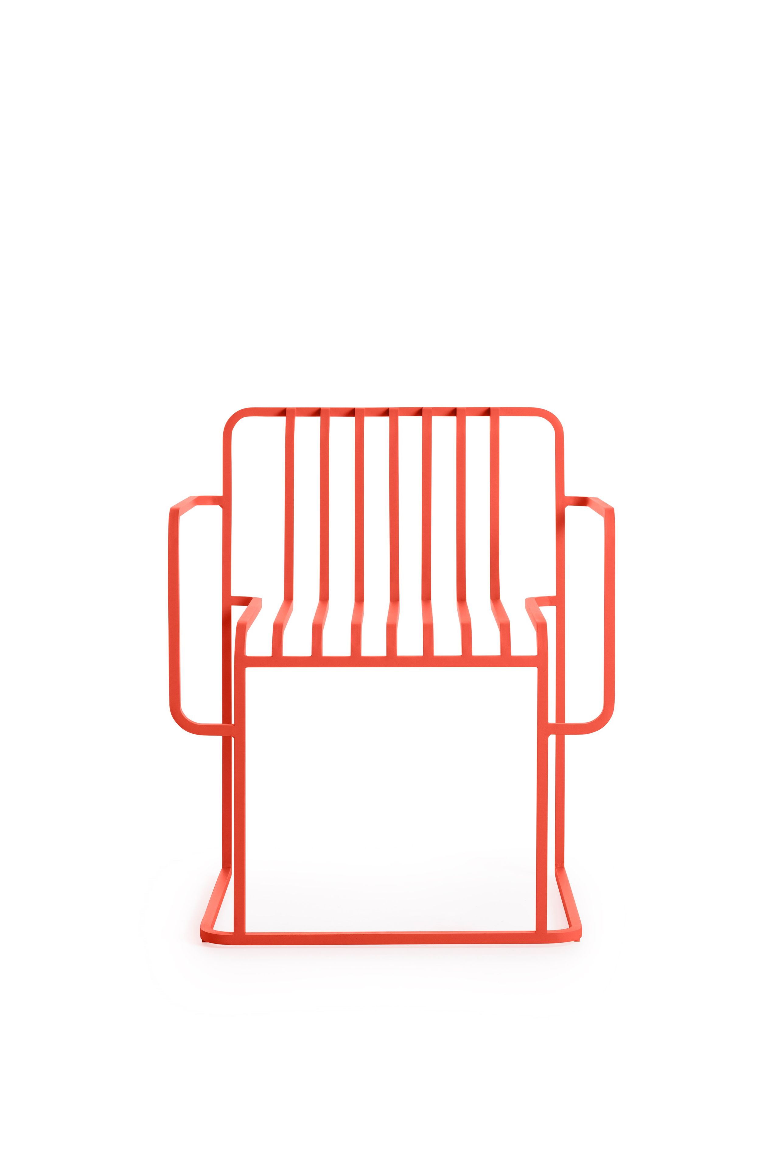 Алюминиевый стул с подлокотниками Diabla гриль ARCH-00143391 - Вид №17