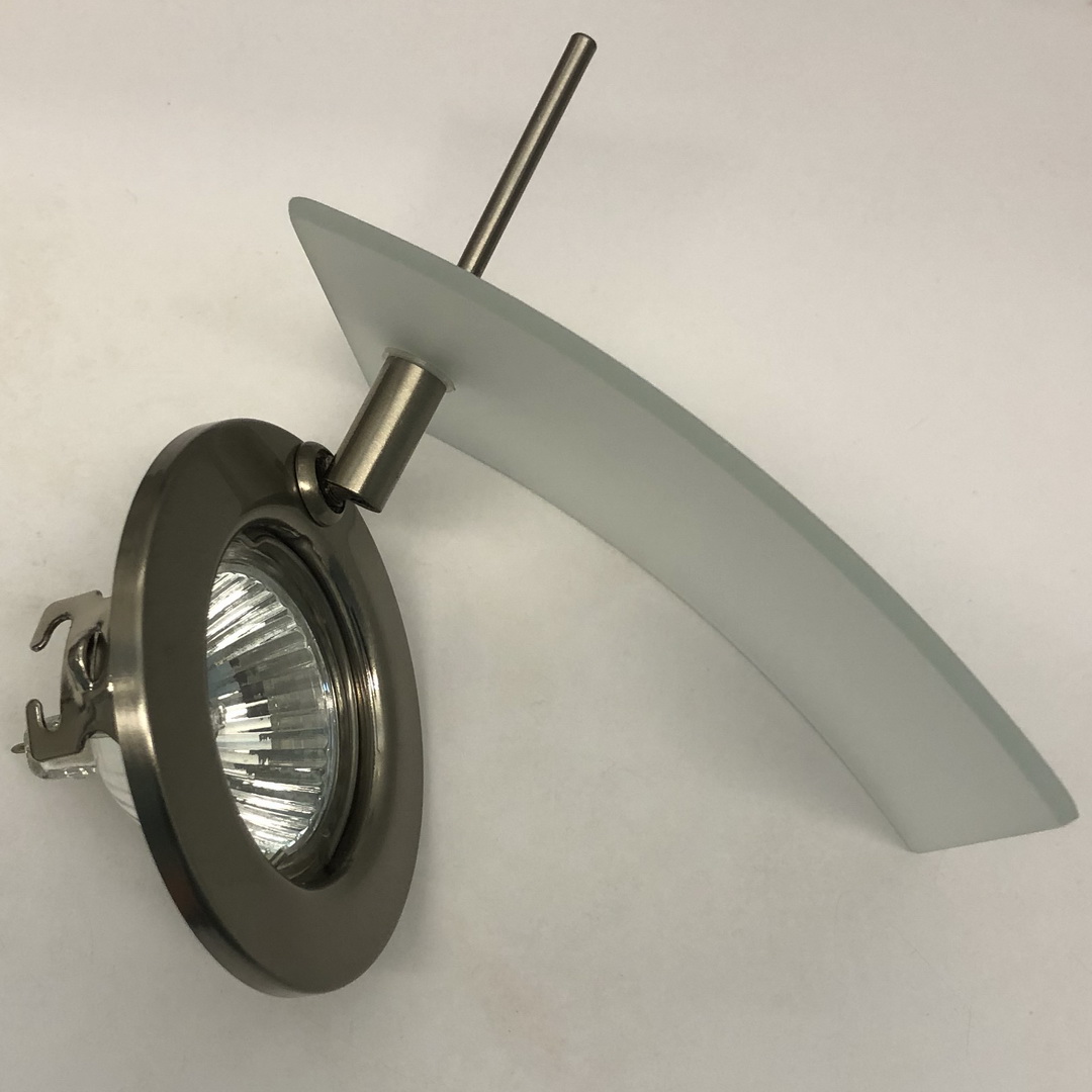 Arkos 6044-00-20-NS (кос. пл. ник.мат.) светильник встраиваемый потолочный 1488 - Вид №1