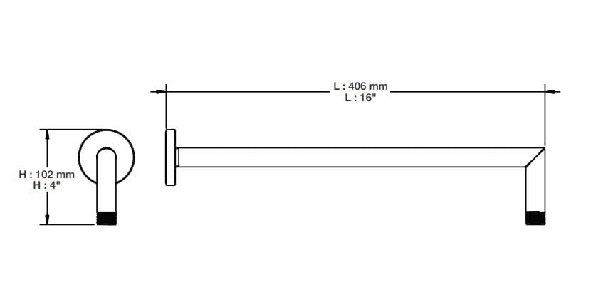 Термостатический набор для душа с душем BARIL PRO-2805-66 ARCH-00148965 - Вид №3