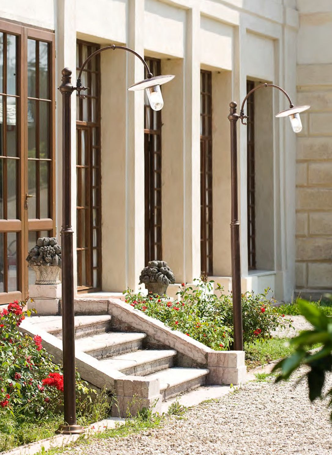 Латунный садовый уличный фонарь Aldo Bernardi Baretton ARCH-00075281 - Вид №1