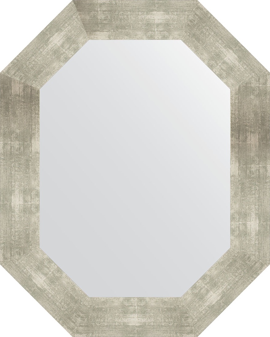 BY 7198 Зеркало в багетной раме - алюминий 90 mm EVOFORM Octagon