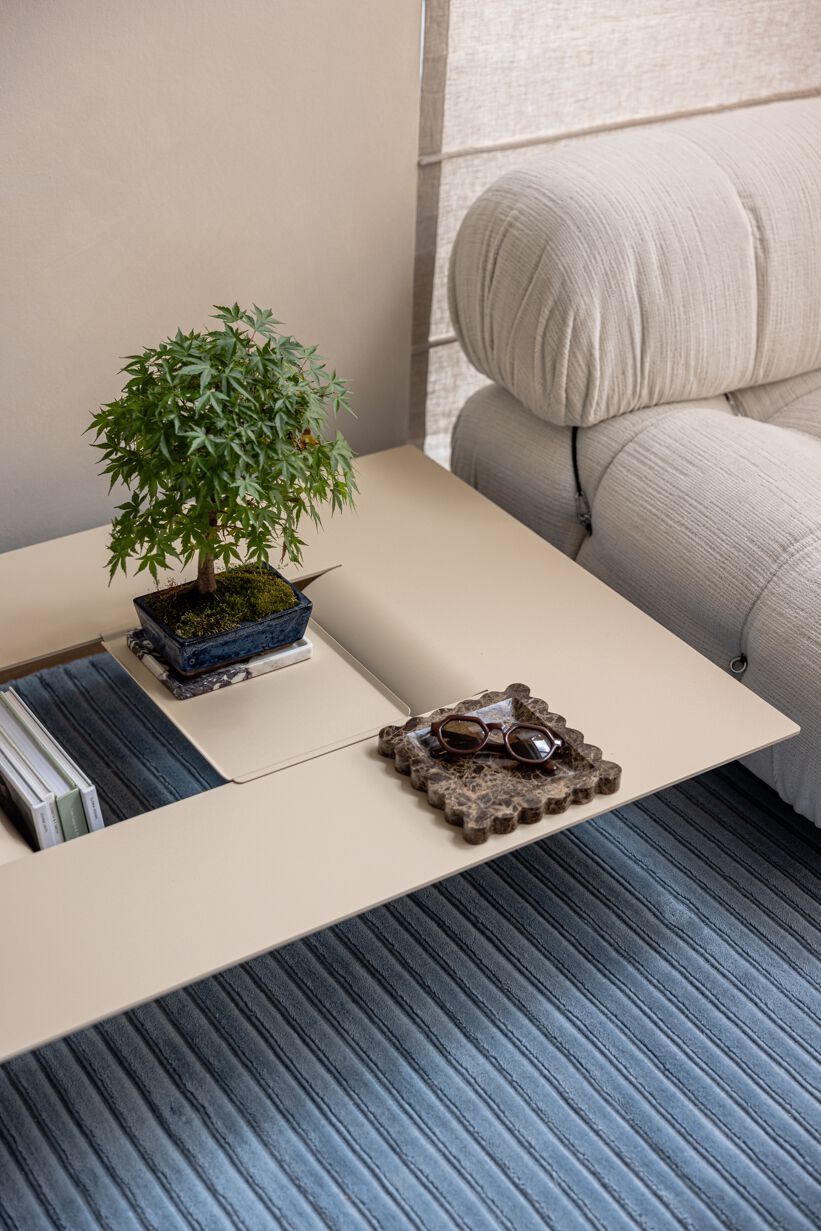 Низкий журнальный столик из листового металла Metallbude CUT ARCH-00111188 - Вид №16