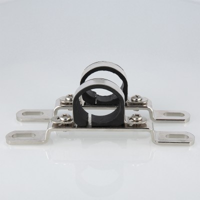 VTc.130.INS.0800 Пара низких кронштейнов для коллекторов из нержавеющей стали Valtec 1 1/2"  - Вид №4