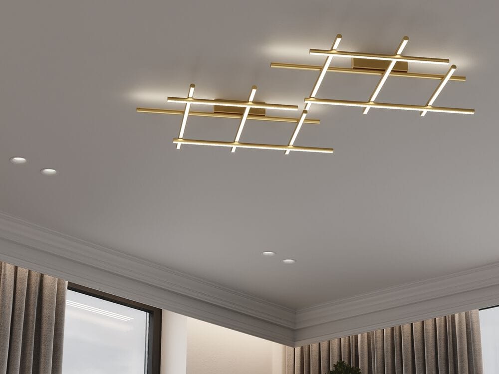 Алюминиевый светодиодный потолочный светильник Maytoni Сияние ARCH-00038453 - Вид №3