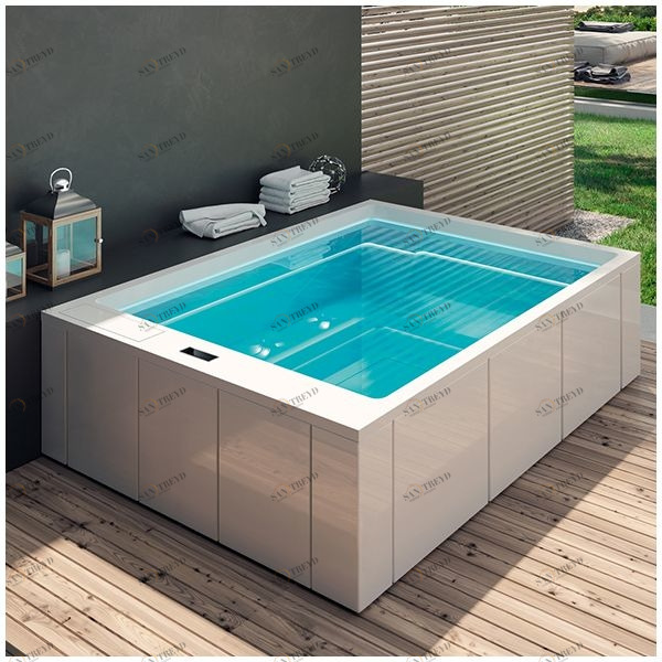 Бассейн Gruppo Treesse Muse Plus-V212I прямоугольный встроенный белый PLUSV212I