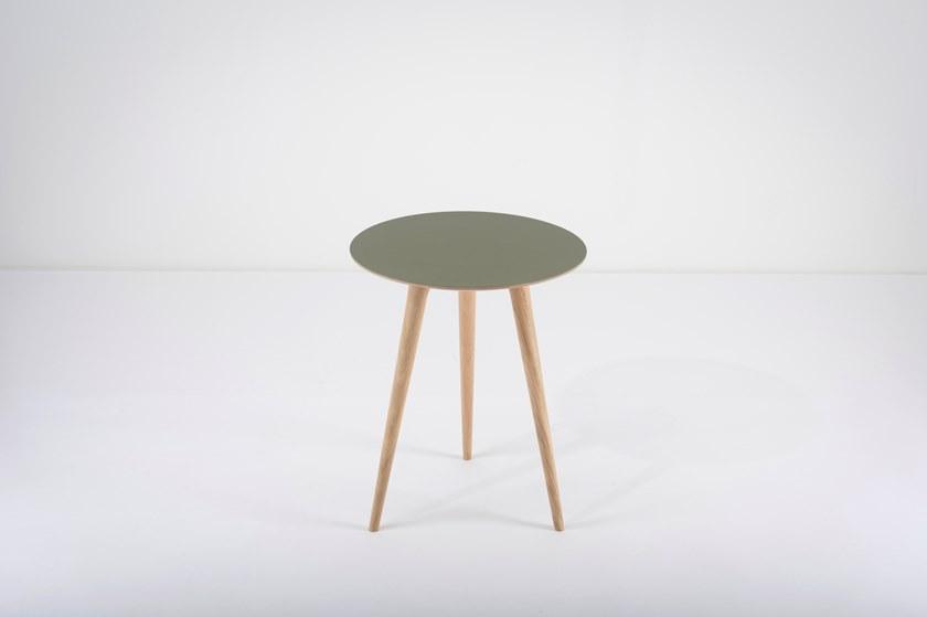 Gazzda Круглый журнальный столик из линолеума Ena sun-id-1465424 - Вид №4