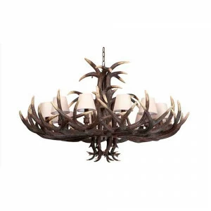 Люстра Horn XL от Eichholtz коричневая 104661 EICHHOLTZ ДИЗАЙНЕРСКИЕ, EICHHOLTZ 061505 Коричневый