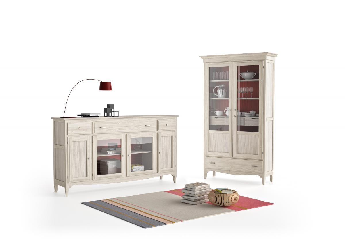 090673 Сервант стеклянные дверцы 190 см Grupo Seys Fontana Santreyd