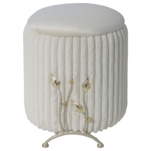 14082 Банкетка Терра Грасс Айвори Мраморное золото BOGACHO