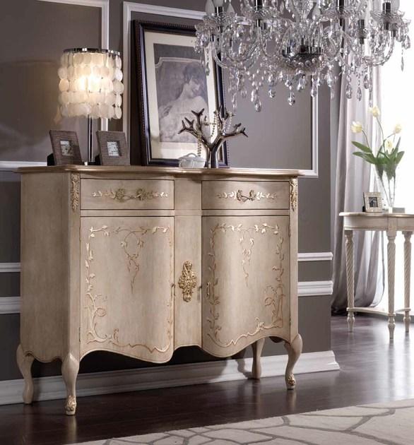 Arvestyle Круглый журнальный столик из массива дерева Baroque Br-2124 - Вид №1