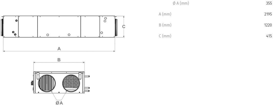Vortice Рекуператор тепла промышленного назначения Vort nrg ecr 45382 - Вид №1