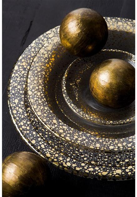 IVV Украшенная стеклянная тарелка Sparkling 8149.2 - Вид №2