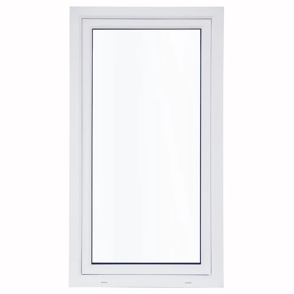 Окно пластиковое ПВХ Deceuninck одностворчатое 1410x870 мм (ВxШ) левое двуxкамерный стеклопакет белый/белый STLM-2194860 - Вид №4