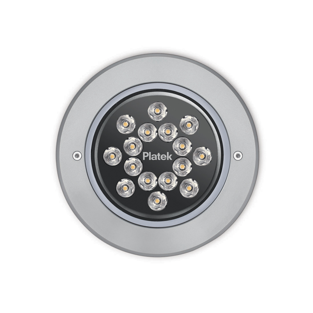 8381408 Встраиваемый в пешеходный пол Platek MEDIO FULL INOX  MEDIO FULL INOX - 16 LED RGBW 45° 